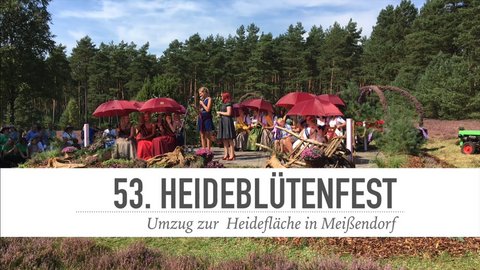 53. Heideblütenfest in Meißendorf - Umzug